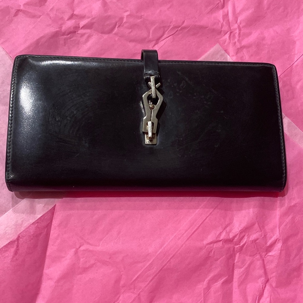 Gucci, Jackie, vintage wallet, serial number in photos